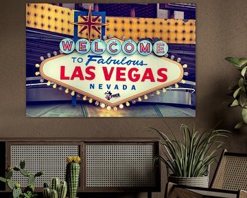 American West - Welcome to Vegas Nevada von Philippe HUGONNARD