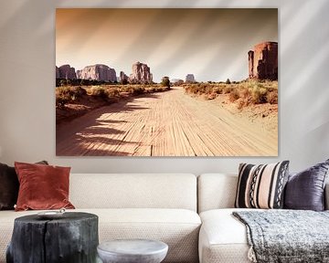 American West - Desert Road