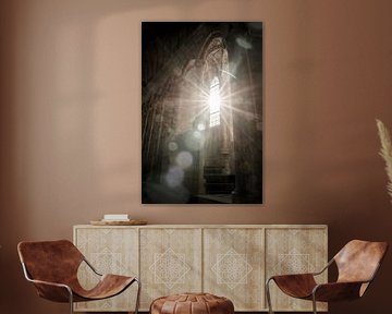 Light in Abbey Sun Valley between Stone and Silence by Femke Ketelaar