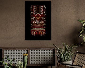 Tatreez ornament template 90 by Richard Laschon