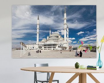 Kocatepe Moskee - Ankara, Turkije van Bart van Eijden
