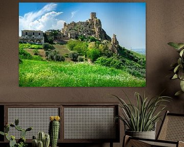 Geisterstadt Craco, Region Basilikata, Italien von Stefano Orazzini