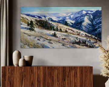 Fresh Snow by Steve Henderson