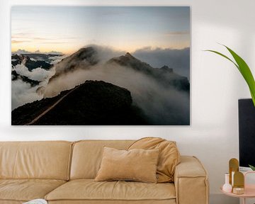 Au-dessus des nuages sur Myrthe Vlasveld