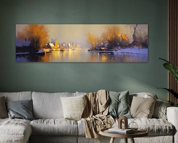 Paysage d'hiver | Douceur sur la neige