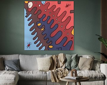 Hand in Hand - Moderne Kunst van Lindenthal.ART