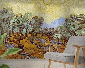 Vincent van Gogh. Olijfbomen (gezien bij interieurtalent gezocht met vtwonen)
