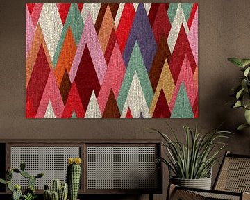 Autumn mosaic forest by Richard Laschon