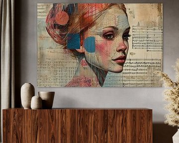 Portrait de femme | Echo sur Caprices d'Art