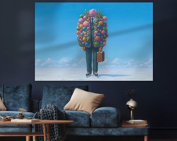 Veste en ornement sur patins sur La collection ARTEO