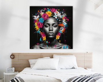 Urban Floral Portrait