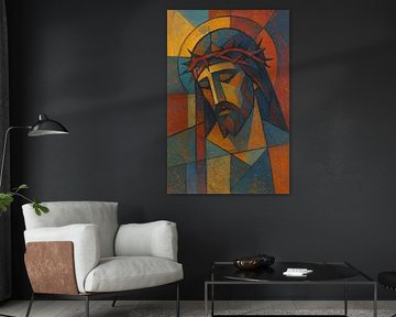 Jesus Christ painting. by Gallery Hoppenbrouwers