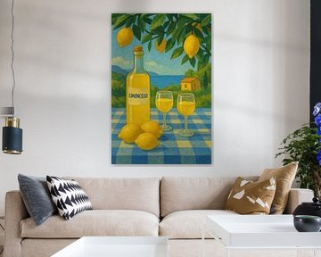 Limoncello painting. by Gallery Hoppenbrouwers