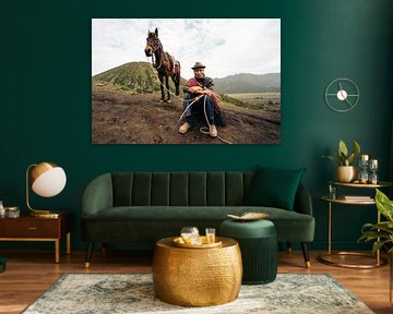 Gus at Bromo by Sam ter Veer