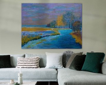 Everywhere and nowhere by Chris Croes schilderijen