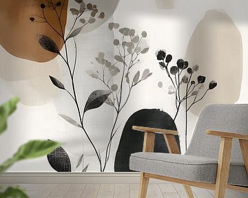 Japandi Stil - Filigran Floral