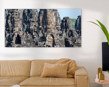 Heilige Ruhe über den Türmen von Bayon