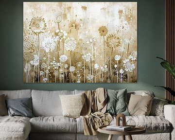 Bloemen Goud | Goud Bloem