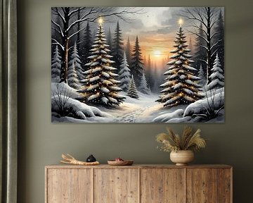 Rêves de Noël enneigés