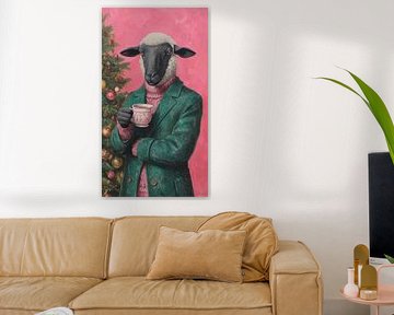 Moutons avec du thé sur La collection ARTEO