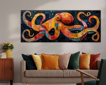 Octopus Painting | Octopus by Modern Collection