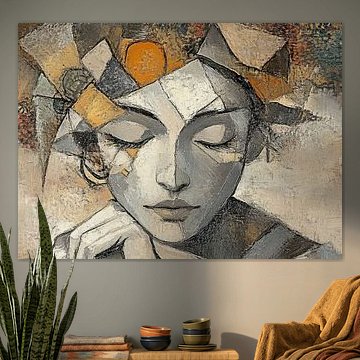 Kontemplative abstrakte Vision