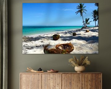 Caribbean paradise: turquoise blue sea, white beaches and tropical lightness in colourful pictures. by Miriam Schwarzfischer Fotografie