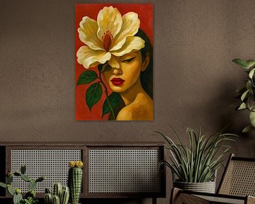 Portrait in Bloom Unseen