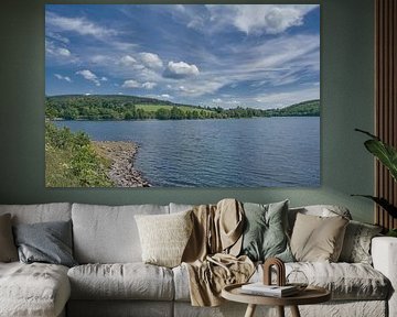 Listertalsperre in the Sauerland,NRW,Germany