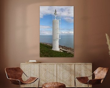 Lighthouse on the Westfriese Dike by Martina Dol