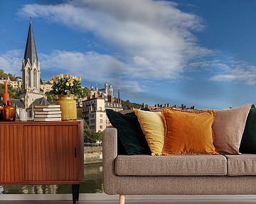 Vieux Lyon an der Saone