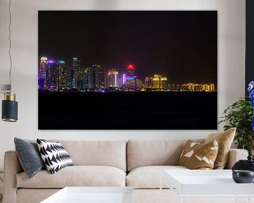 Skyline Doha, Katar von Patrick Fotografeert