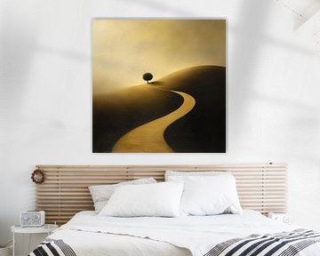 The Lone Tree on the Golden Road