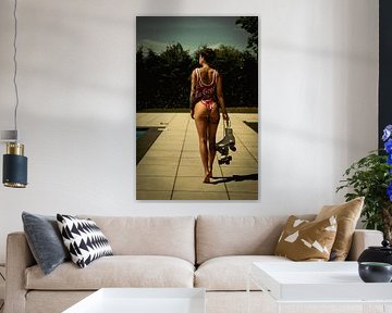 Poolside Skater by Dirk Lahuis