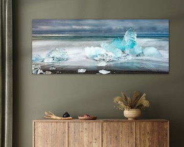 Gletschereis am Diamond Beach Island