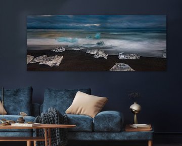 Gletschereis am Diamond Beach Island