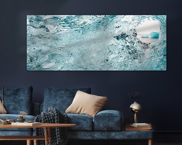 Eiskalte Aussicht am Diamond Beach