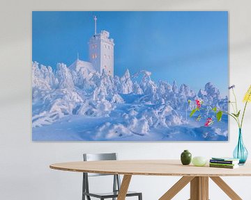 Blaue Stunde an der Wetterwarte