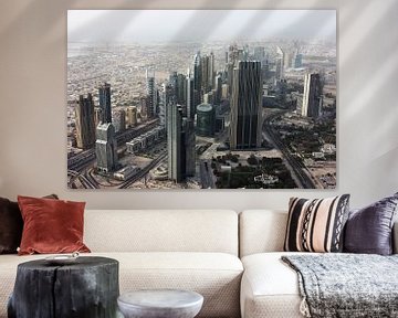 Sheikh Zayed Road by Christian van Elven