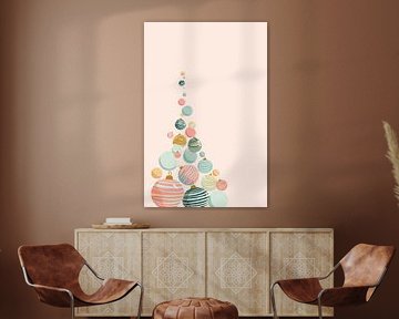 Boom van ornamenten van Mosaic Dialogue