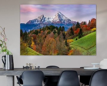 Watzmann dans un paysage automnal II