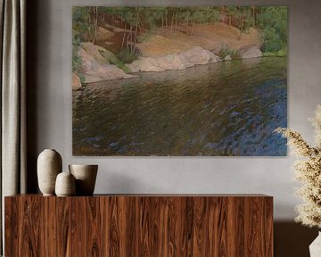 Bord de rivière, 1897, Pekka Halonen