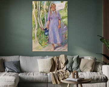 Transporter de l'eau, 1911, Pekka Halonen