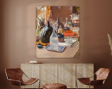 Nature morte, 1909, Pekka Halonen