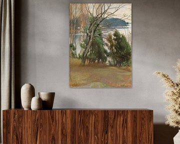 Jaune jaunâtre en automne, 1907, Pekka Halonen