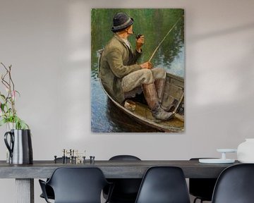 Homme à la pêche, 1922, Pekka Halonen