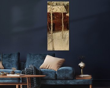 Mésanges dans les bouleaux, 1900, Pekka Halonen