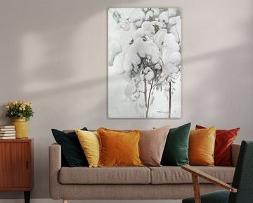 Jeunes plants de pins enneigés, 1899, Pekka Halonen