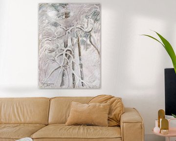 Pin enneigé, 1919, Pekka Halonen