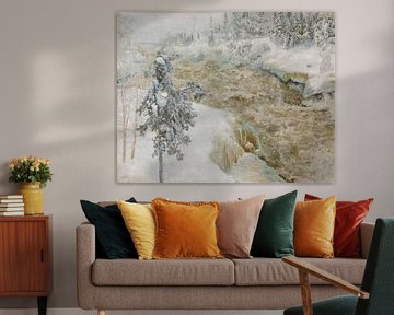 Imatra en hiver, 1893, Akseli Gallen-Kallela